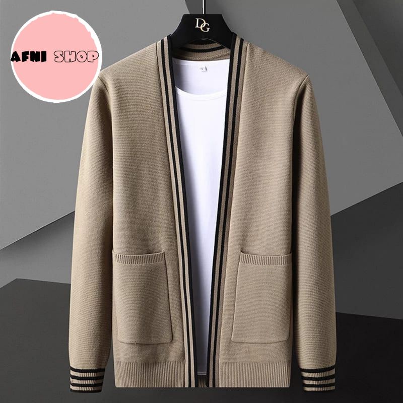 Blazer Rajut Pria Catton Combed Premium