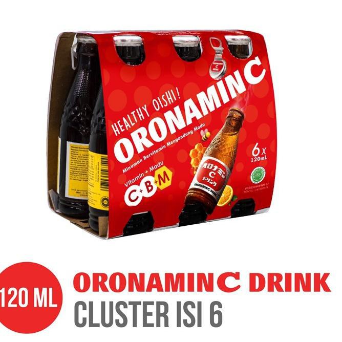 

Trendϟ Oronamin C Drink 120 ml x 6 Botol