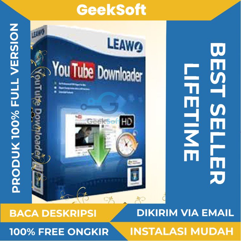 [FULL VERSION] iTubeGo YouTube Downloader 4 Pro - GARANSI AKTIVASI