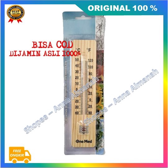 [BISA COD] PROMO Termometer Air Raksa Alat Mengukur Suhu Ruangan 100% ORIGINAL