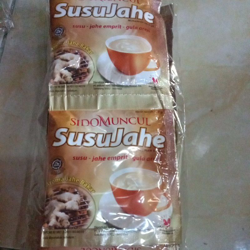 

susu jahe sidomuncul