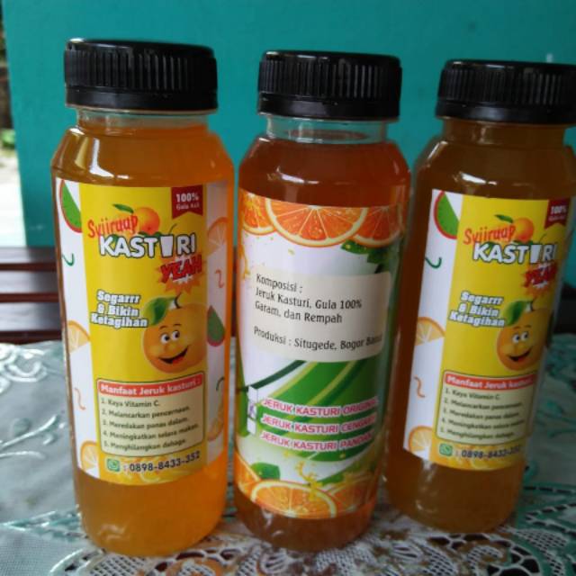 

Sirup jeruk kasturi