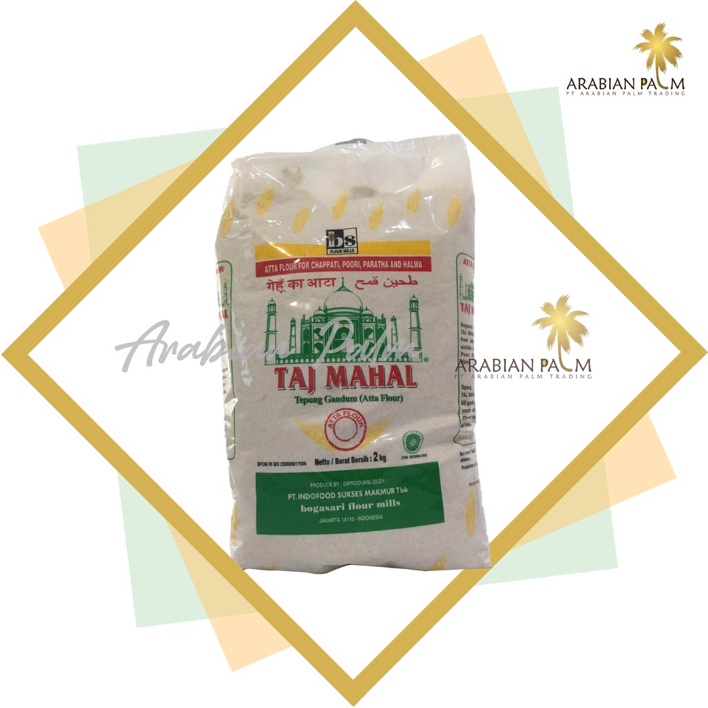 

Arabian Palm - Taj Mahal Tepung gandum (Atta Flour) 2Kg