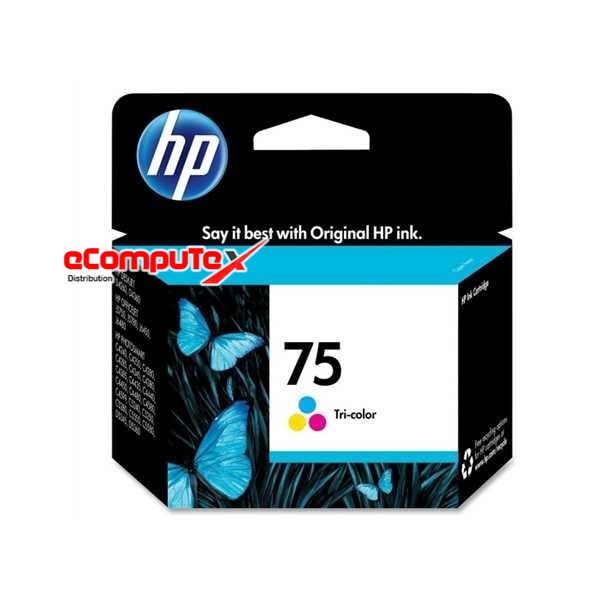 CARTRIDGE HP 75 COLOR / TINTA CATRIDGE HP75 COLOUR ORIGINAL - RESMI