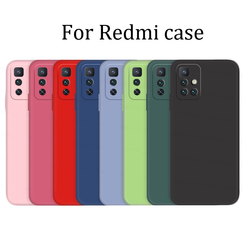 Casing Silikon Xiaomi Redmi 10 Note 11 10 Pro 11s 9s 9T 9 Pro 5G 4G 2021 Warna Permen