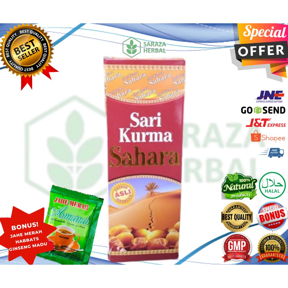 

PROMO! SARI KURMA SAHARA ORIGINAL 330 GRAM