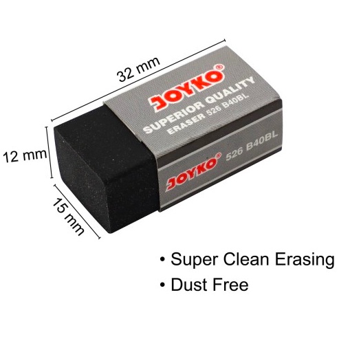 

PROMO BESAR penghapus pensil joyko 526 B40BL