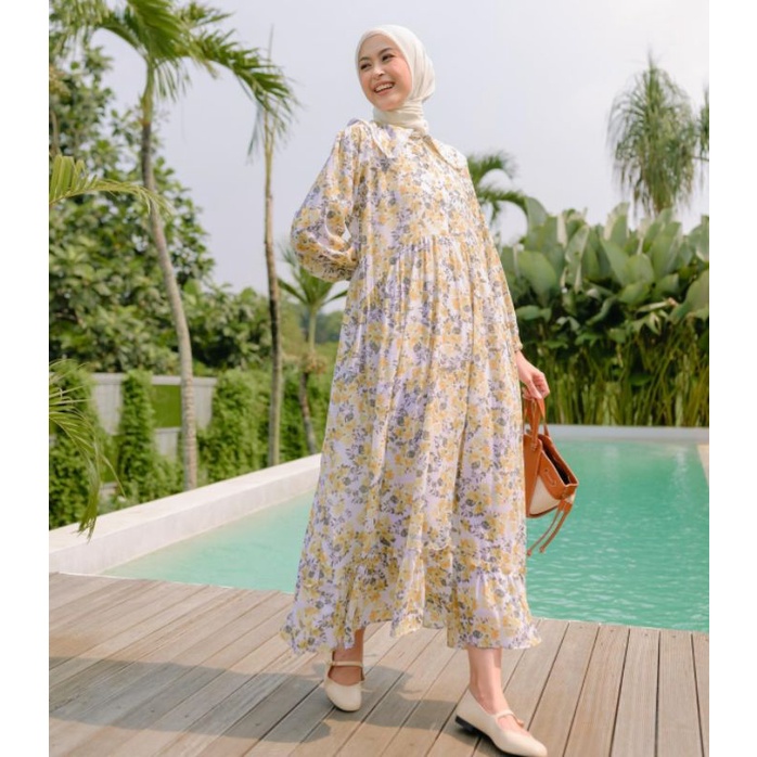 Baju Sabine Ankle Dress by Haideeorlin (Haidee&orlin)