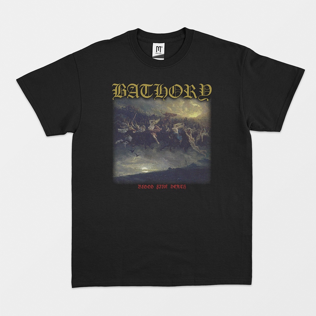 T-shirt Bathory - "Blood Fire Death"