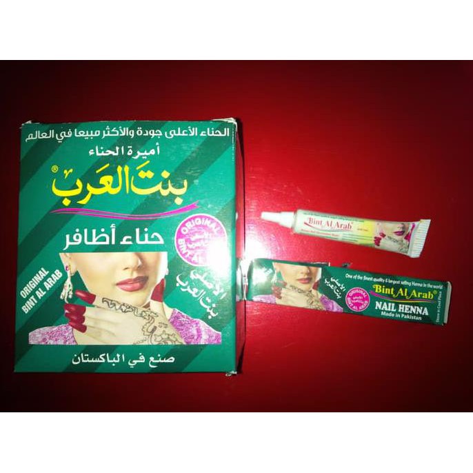 SUPER SALE NEW HENNA KUKU / NAIL HENNA BINT AL ARAB ORDER-KIRIM