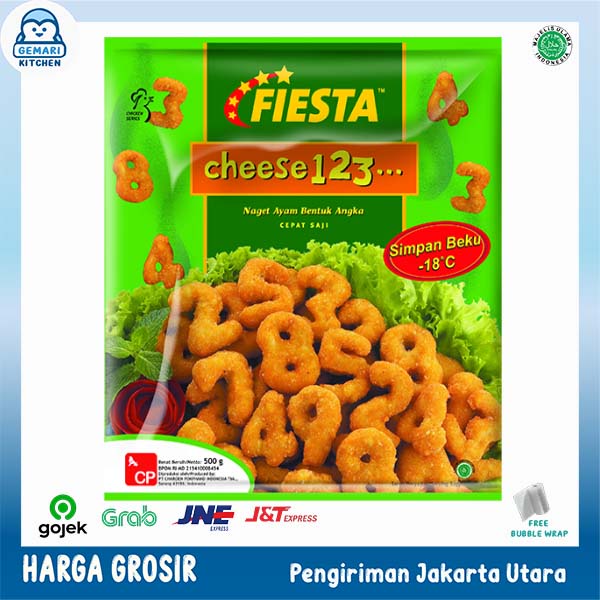 FIESTA CHEESE 123 500 GRAM