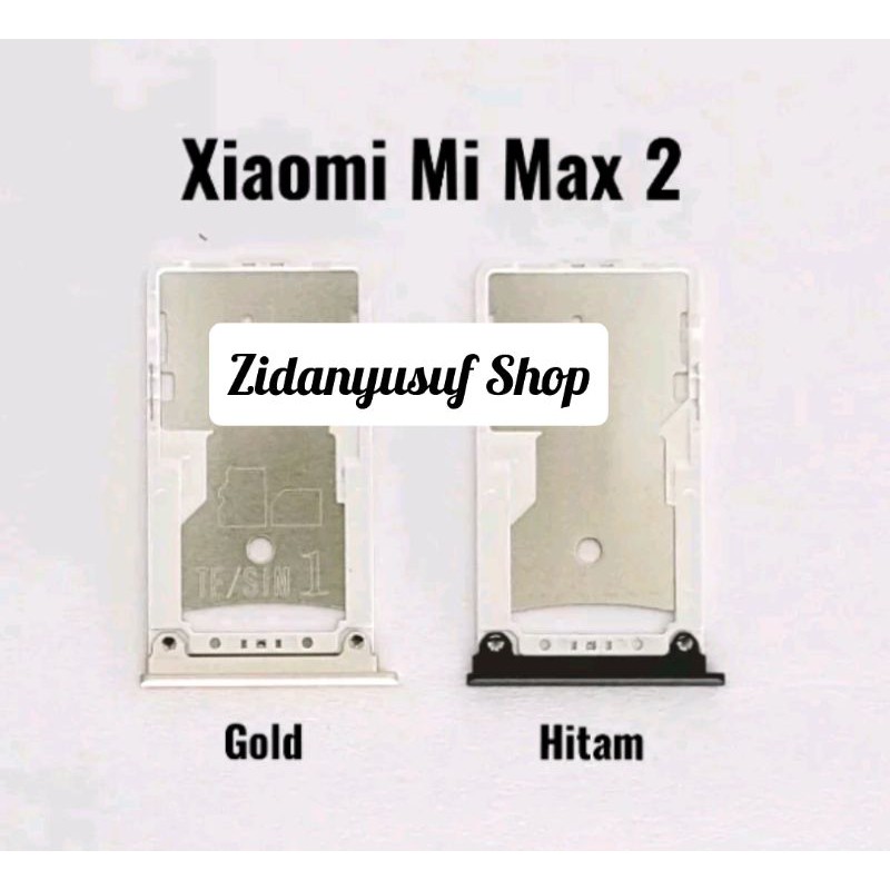 SIMTRAY SIMLOCK SLOT KARTU TEMPAT SIM XIAOMI MI MAX 2 ORIGINAL