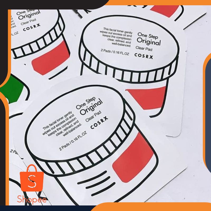[PROMO] COSRX One Step Original Clear Pad Sample 2 Pads