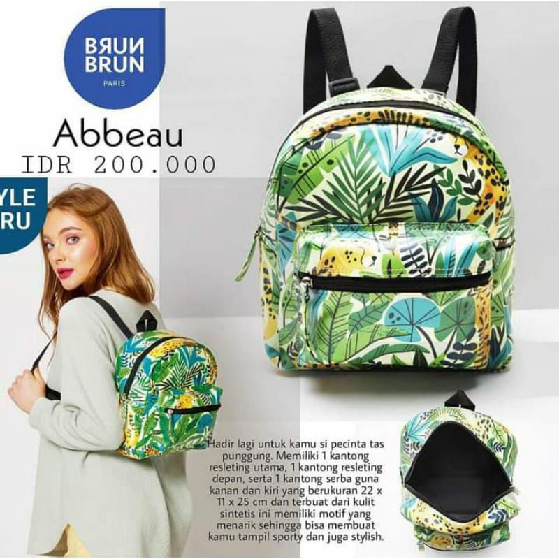 Brunbrun Tas Abbeau