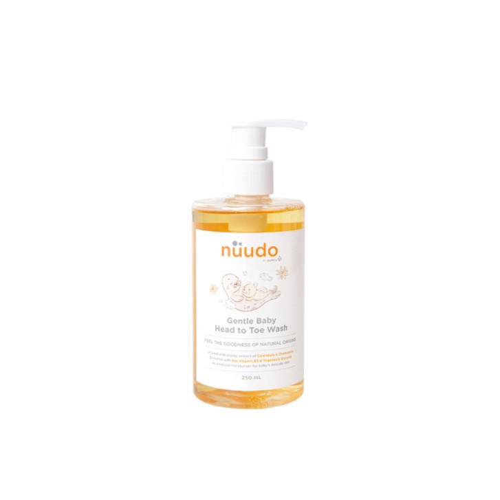 Nuudo by Pureco Gentle Baby Head to Toe Wash 250ml