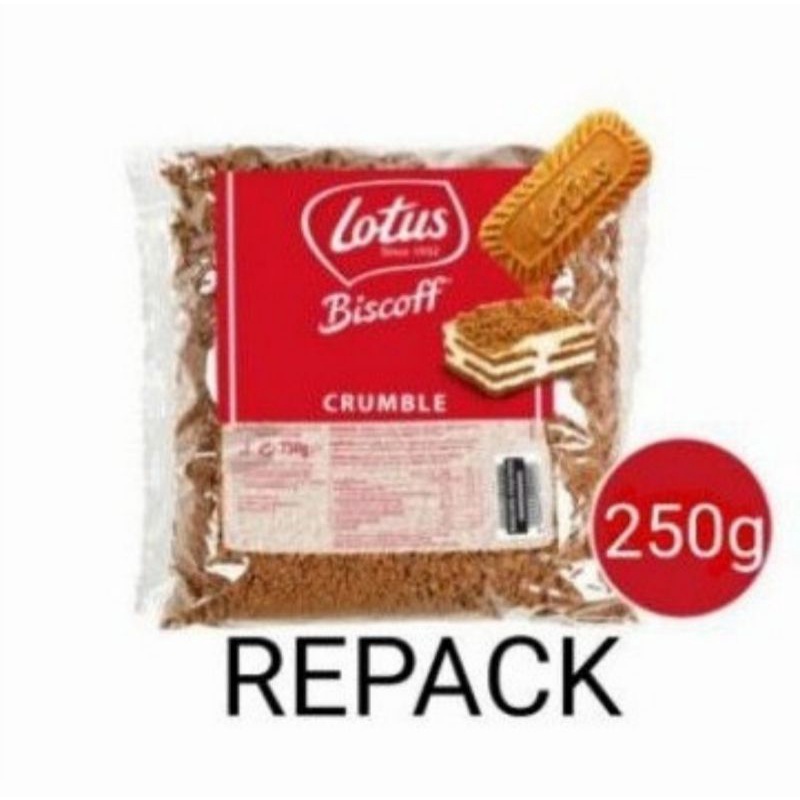 

REPACK!!! Lotus Biscoff Crumble 250gr