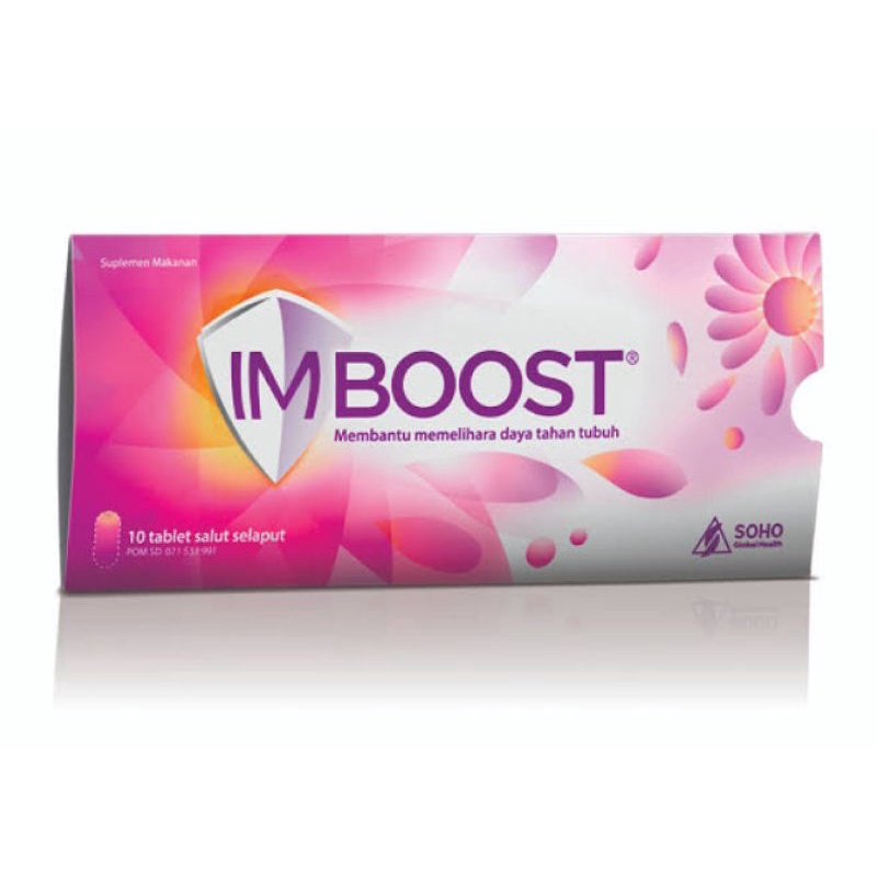 Imboost Tablet Daya Tahan Tubuh - 1 Strip @10 Tablet