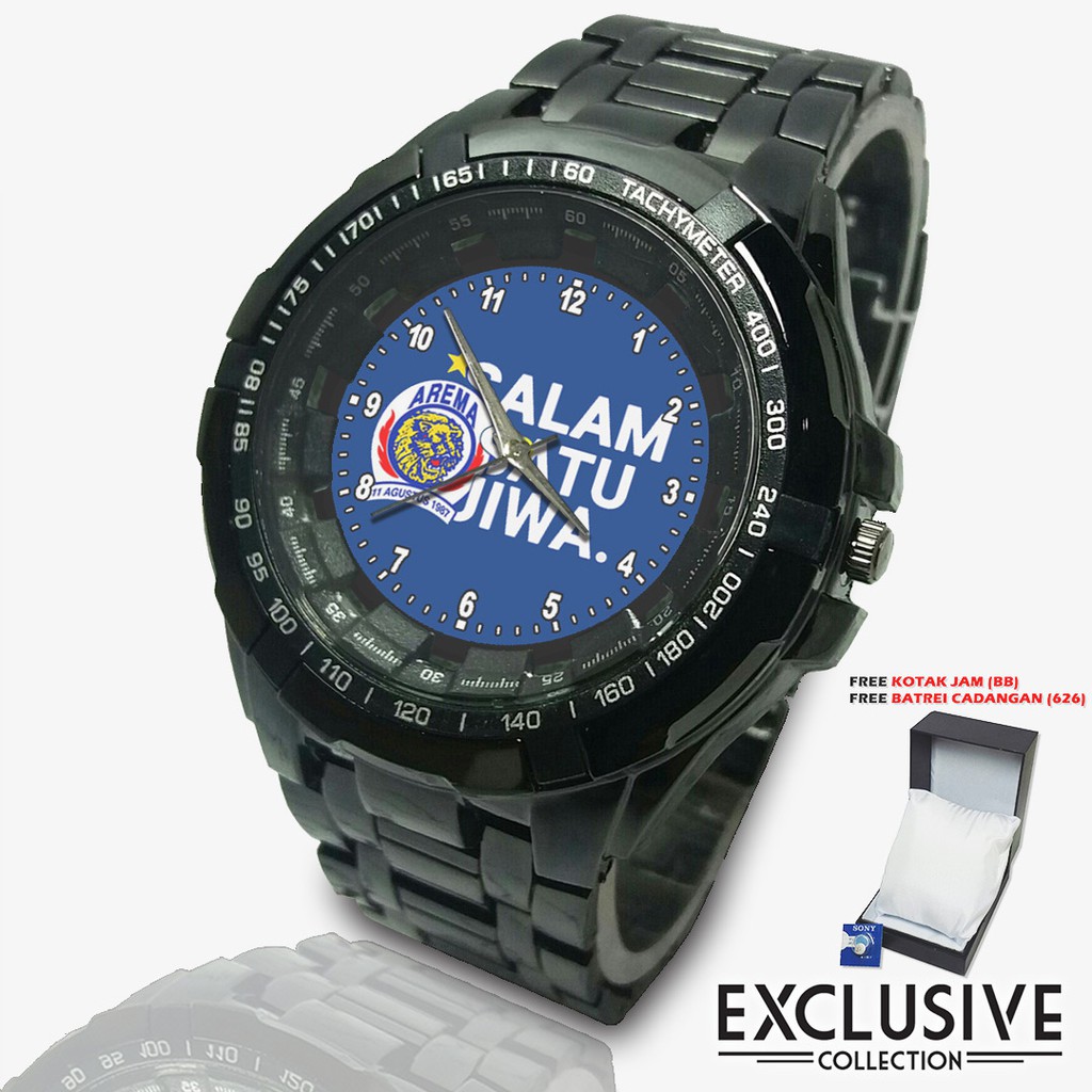 Jam Tangan  AREMA MOTIF 4 Bagus