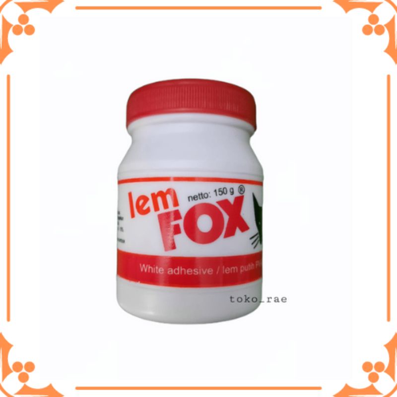 

Lem Fox Lem Putih 150 Gr