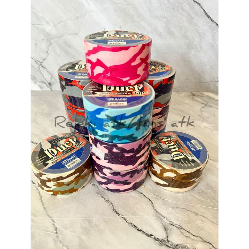 

BAZIC 1.88" X 5 YARDS CAMOUFLAGE SERIES DUCT TAPE/LAKBAN BAZIC/LAKBAN MOTIF