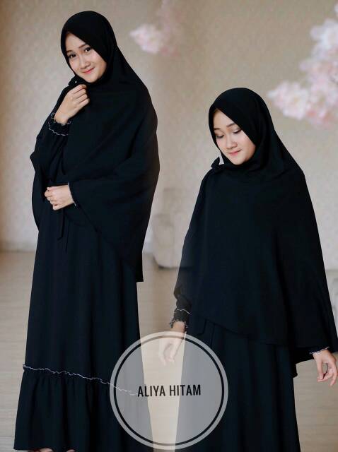 Gamis \u2764\ufe0f ALIYA SET SYARI \u2764\ufe0f by Adzkia Hijab