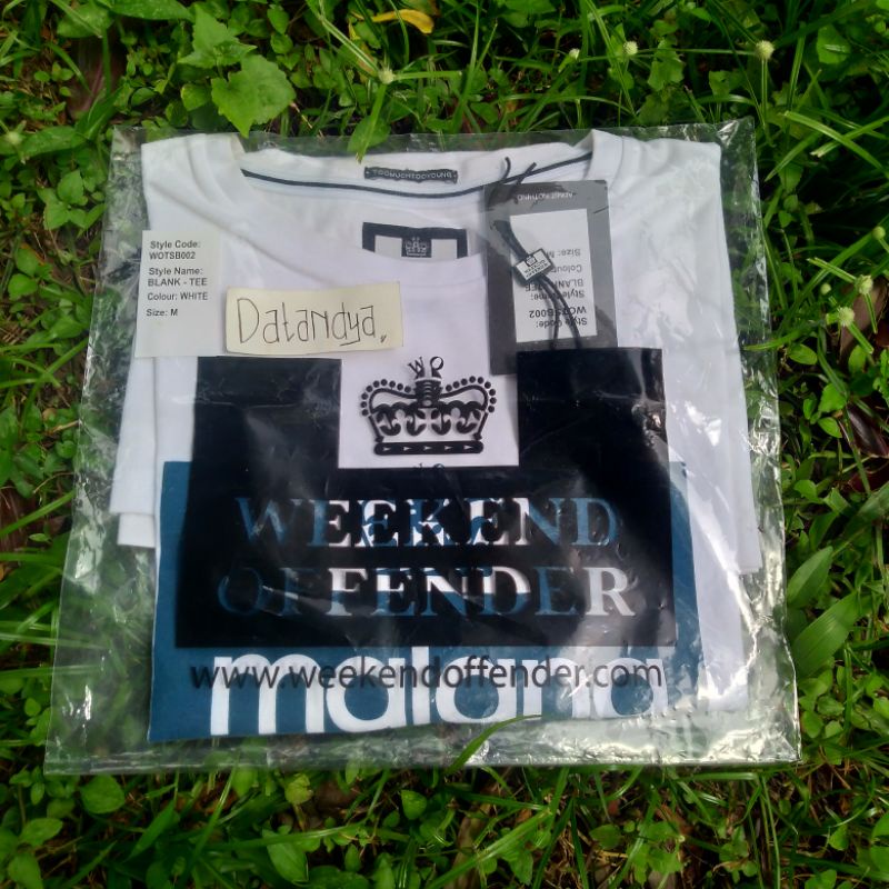 T-shirt wekeend offender city series malang