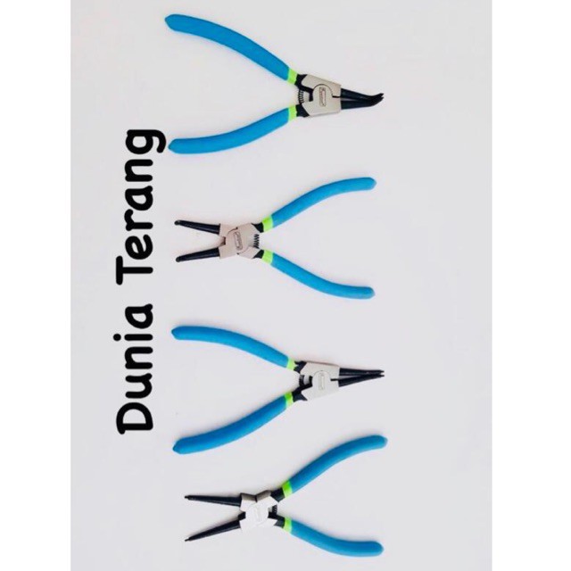 Tang Ring Per FREEDOM Gg Pvc Circlip Pliers Snapring Lurus Bengkok Buka Tutup - Snap Ring Veer