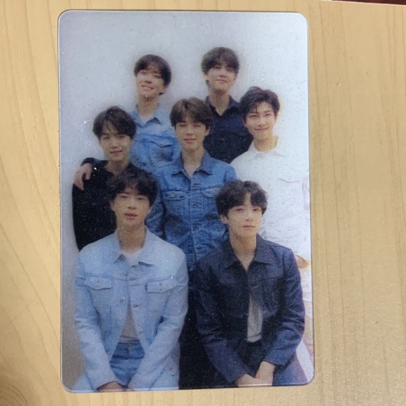 BTS TEAR Album Special Lenticular Photocard