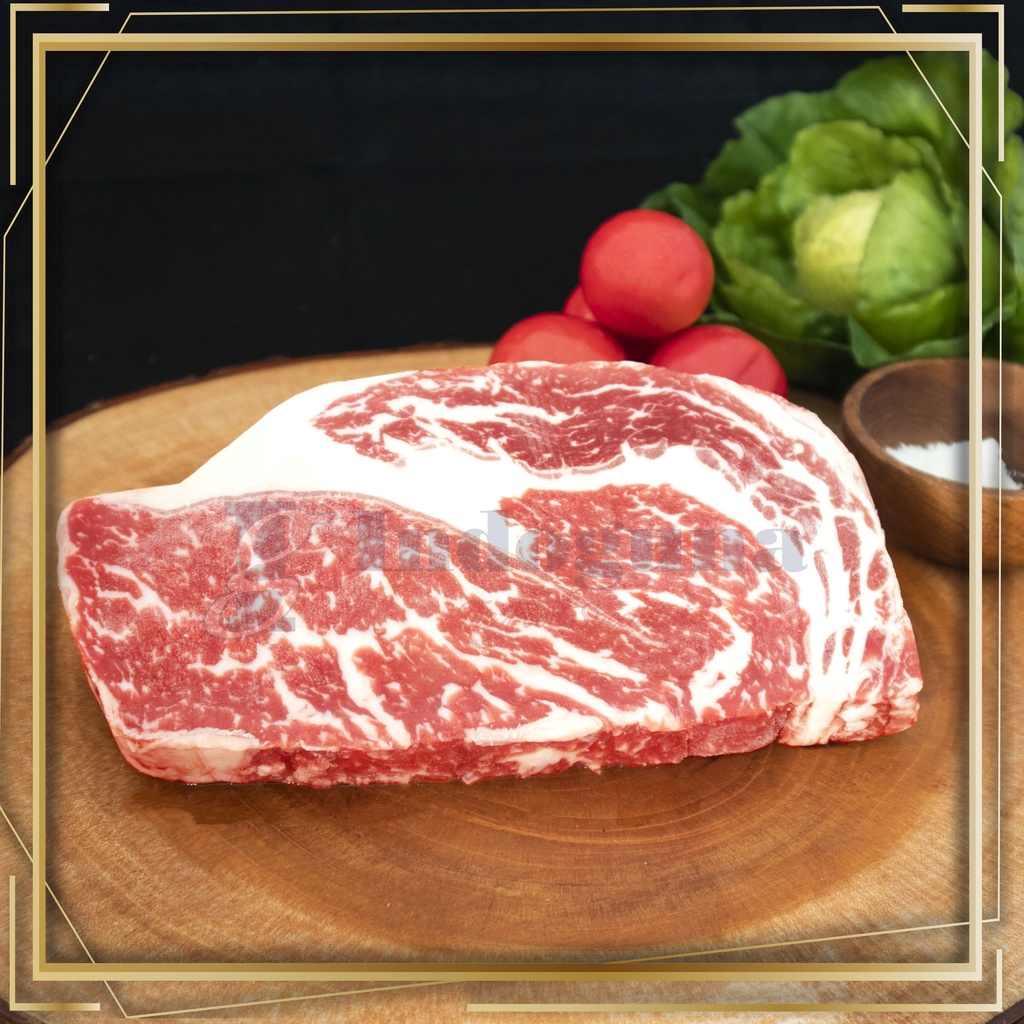 

AUS PREMIUM RIBEYE MB4 CUT STEAK 300GR