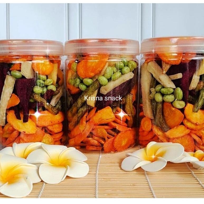 

TREND TERKINI KERIPIK SAYUR MIX TOPLES 800 ML(wortel,buncis,edamame (kedelai jepang),white talas,purple potatoes,honey potatoes,kentang) ♨ 895