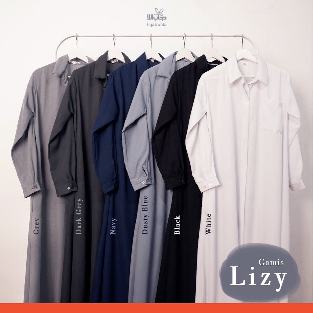 Hijab Alila Gamis Lizy Baju Wanita Syari