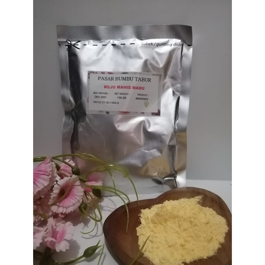 

BUMBU TABUR KEJU MANIS MADU 100 GRAM BUBUK MAKANAN SERBAGUNA ENAK MURAH HALAL