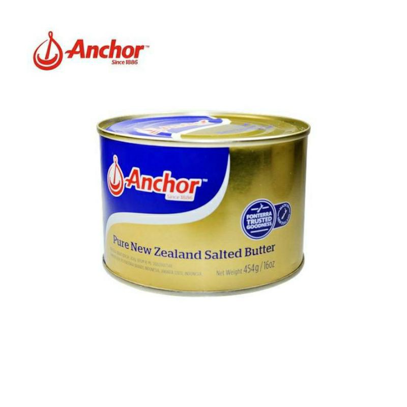 

Salted Butter/ mentega salted merk anchor 454gr