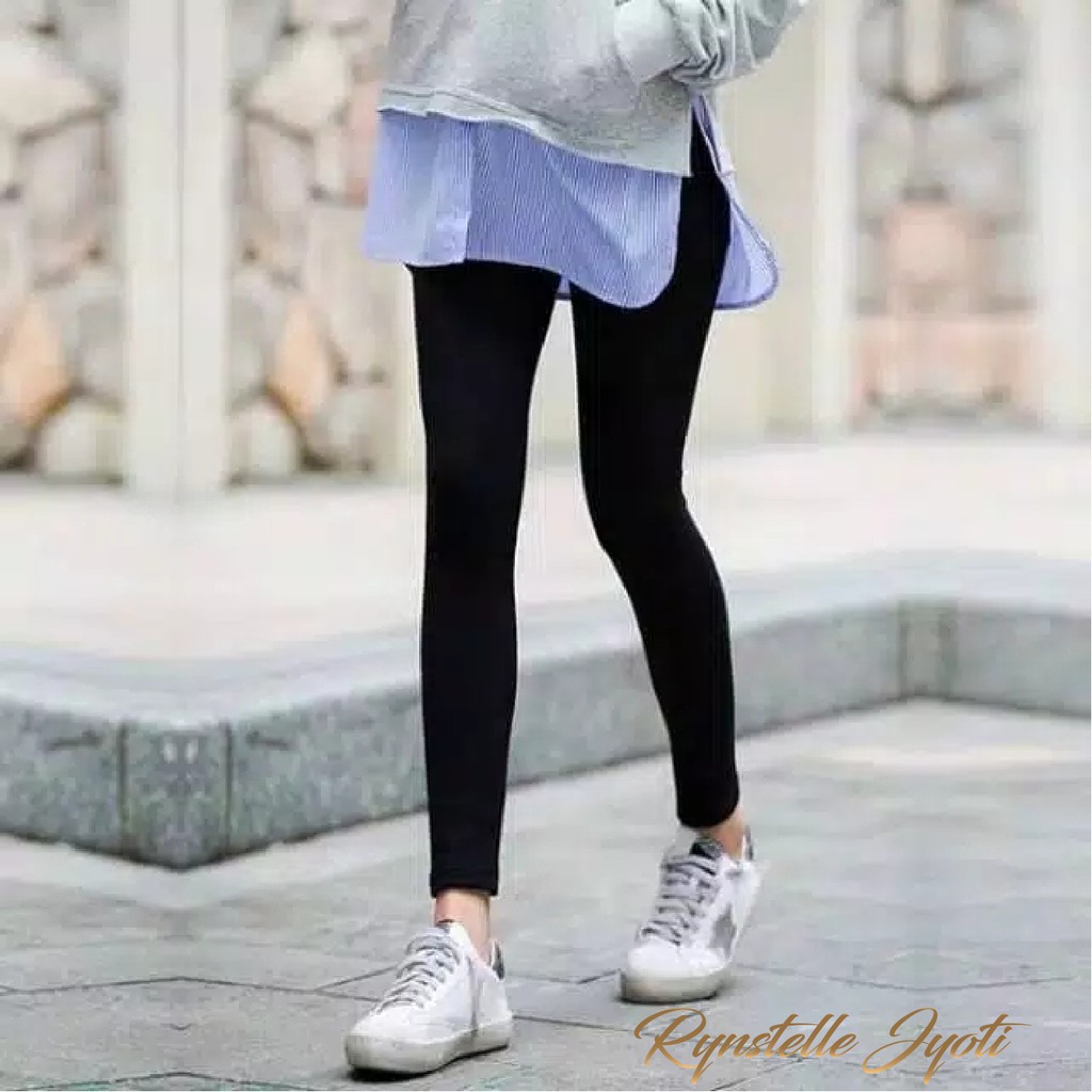 Legging Panjang Spandek Premium Rynstelle ukuran standar