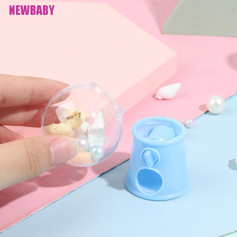 [NEWBABY] Mini Candy Machine Bubble Gumball Dispenser Coin Bank Kids Toy Chrismas Gifts