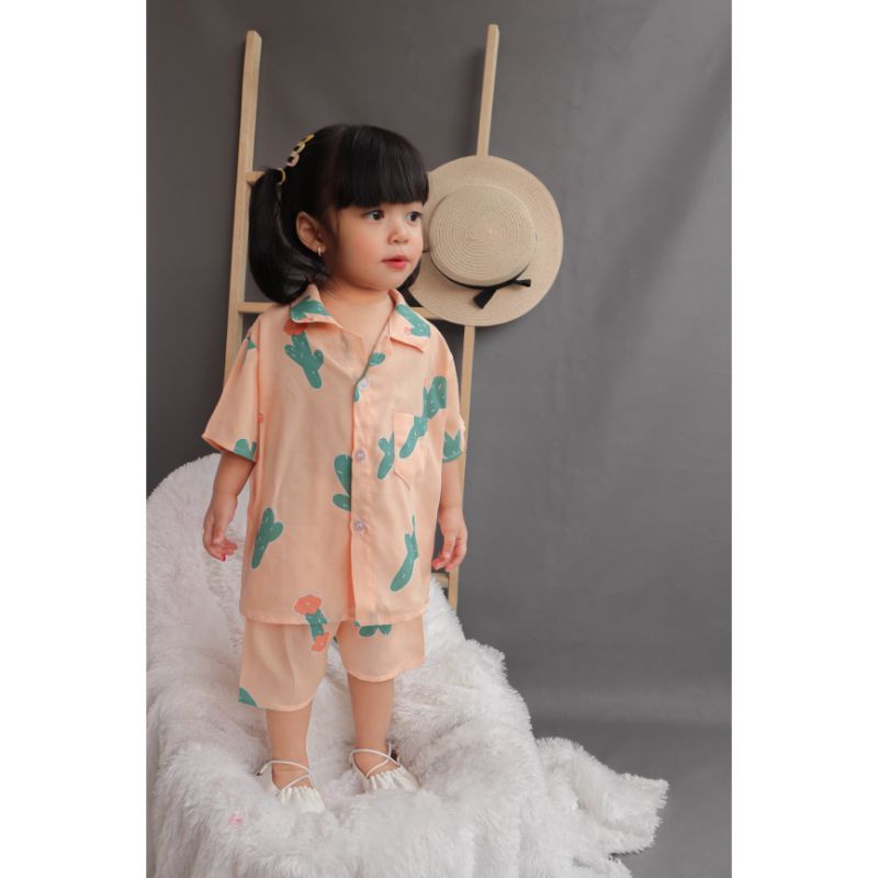 Baju anak rayon - Baju anak perempuan laki laki - Baju anak - Setelan anak 1 - 5 tahun rayon premium / set celana anak anak / baju tidur anak