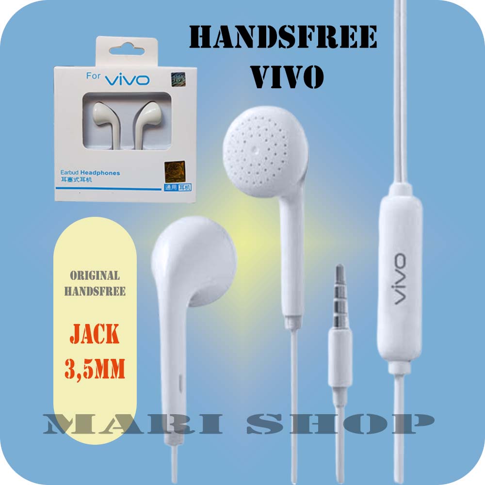 Earphone Vivo headset Original 100%