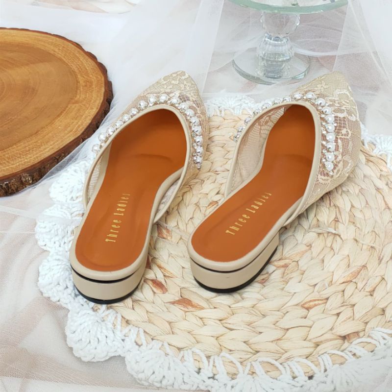 SAVA FLAT |SENDAL WANITA |Sendal pesta |Flatshoes