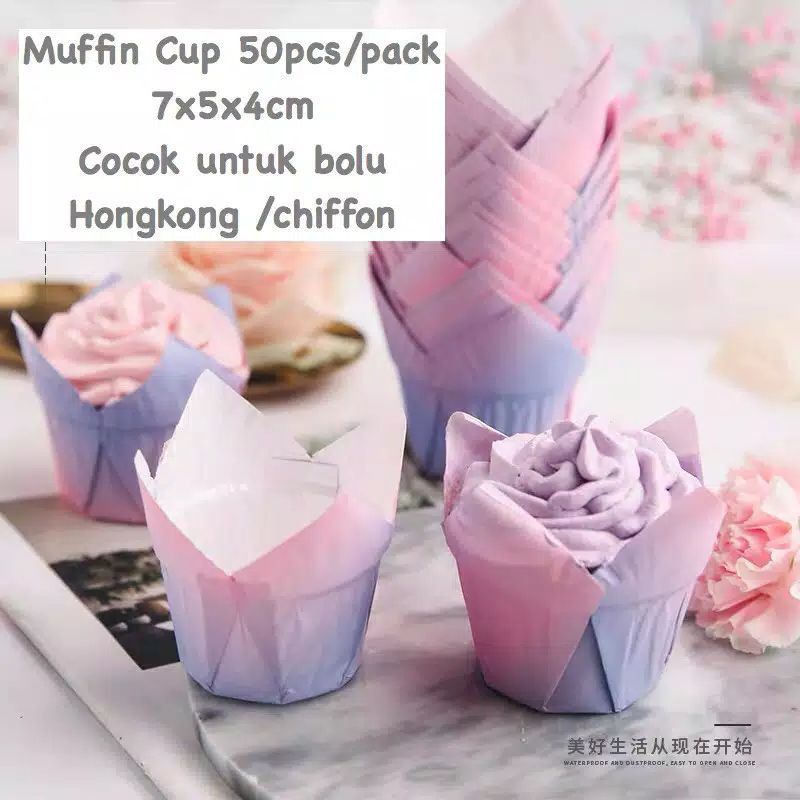 paper case bolu HK isi 50 pcs // papercup muffin // cupcake paper case