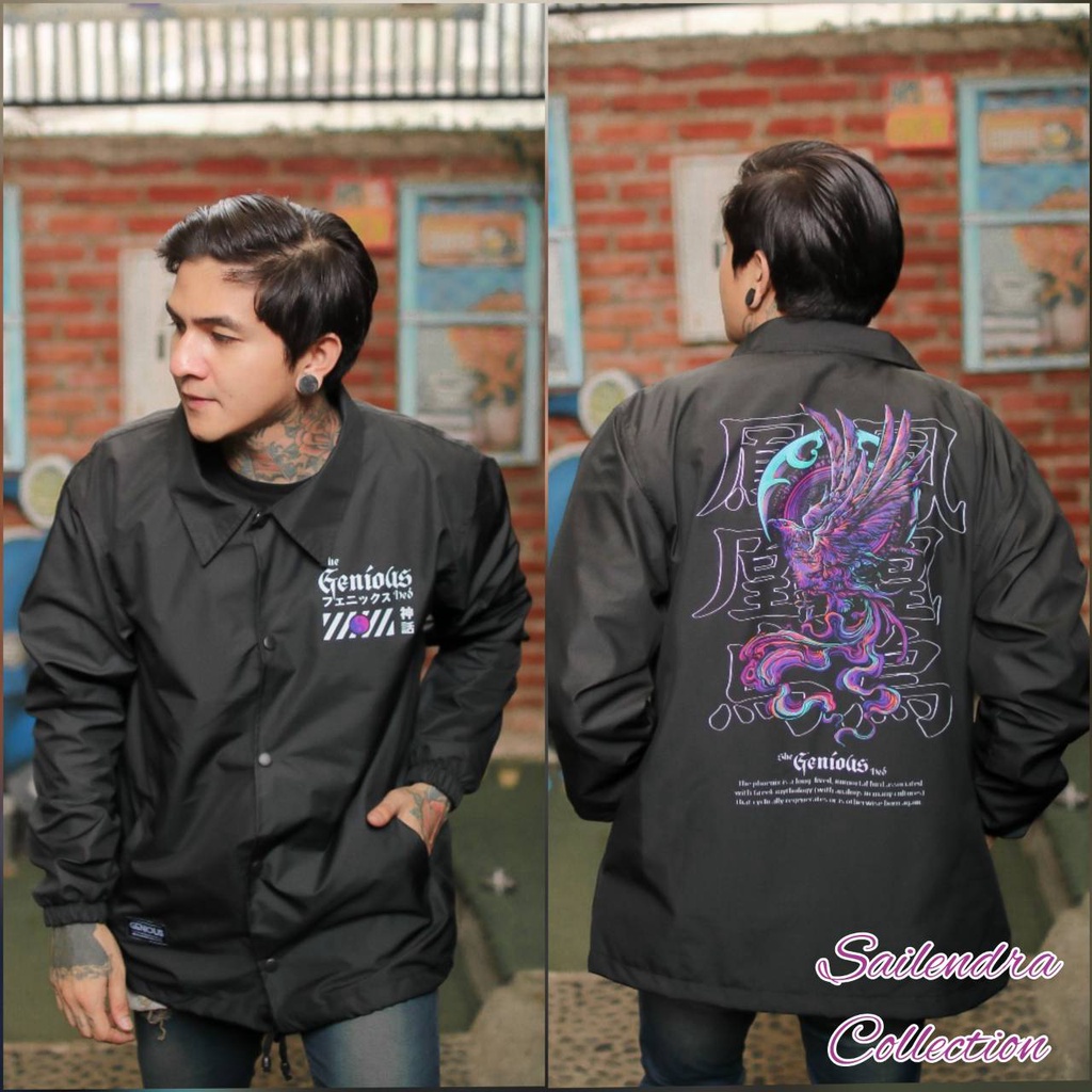 Jaket Coach Pria - Jaket Salvio Hexia - Jaket Windbreaker - Jaket Japan Art - Jaket Murah