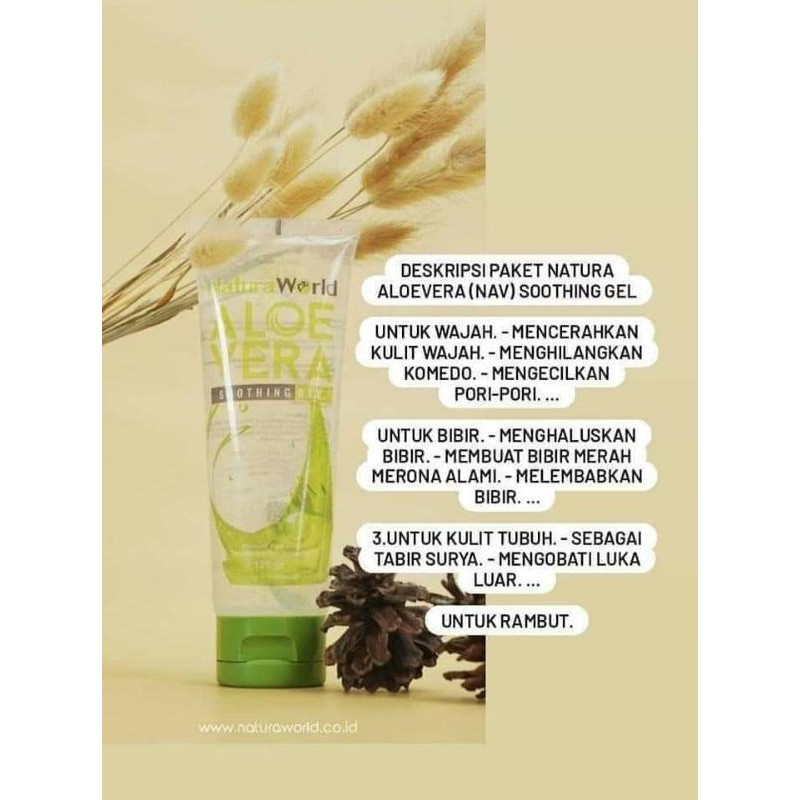 NATURA BEAUTY SPRAY/NATURA ALOEVERA/NATURA CHOCOLATE SOAP