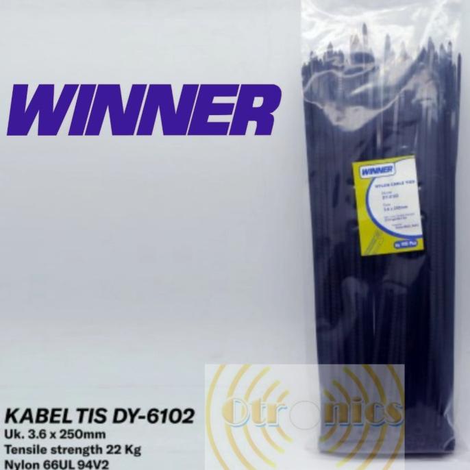 

Kabel Ties Winner 25cmx3.6mm / Cable tis (100pcs) otron1c5 Murah