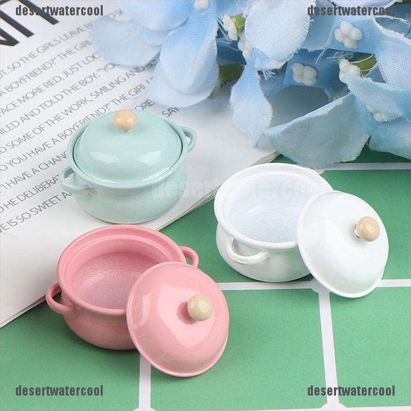 Deid 1pc Mainan Miniatur Panci Sup Skala 1: 12 Untuk Dekorasi Rumah Boneka