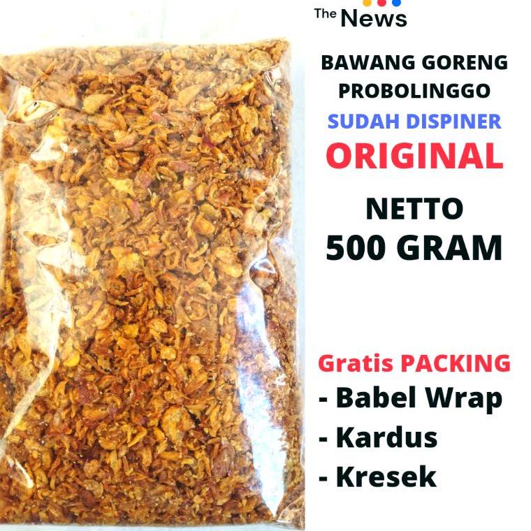 

Terlarisss.. Bawang Goreng Original Probolinggo 500gram IGB