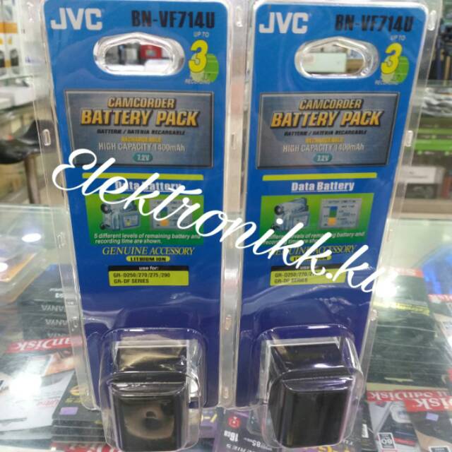 Baterai Handycam JVC BN-VF714 For GR-D250, D270, D290