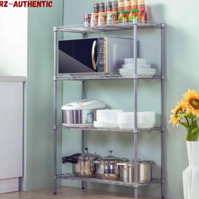 Krisbow Rak Besi 4 Susun Rak Besi Serbaguna Rak Besi Kuat Jyqtamshop