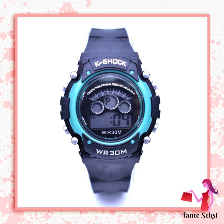 Jam Tangan Anak Murah K-SHOCK Sport Digital QQ Sport Anak Jam Tangan Anak
