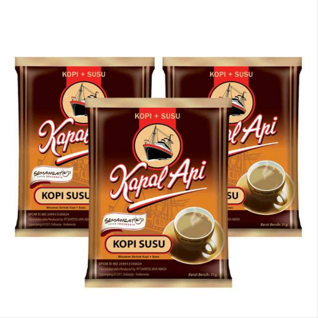 

Kopi Kapal Api Kopi Susu per renteng / renceng coffee sachet murah