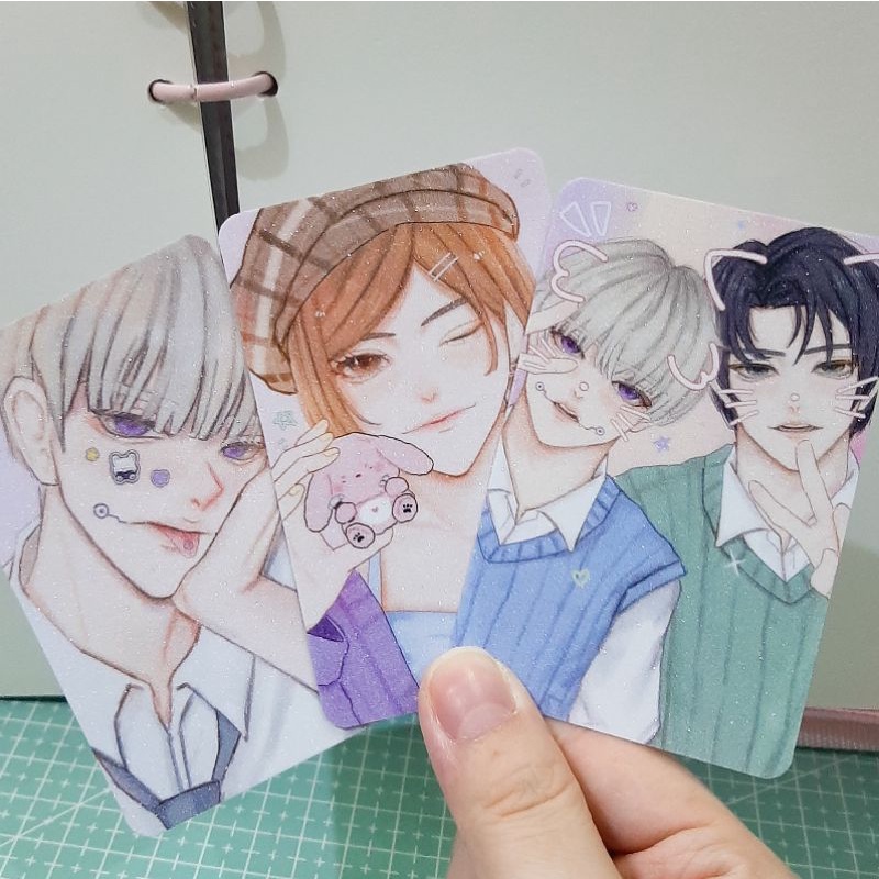 Jujutsu kaisen Photocard Pc Fanmerch Fanart Polaroid Anime Nobara Inumaki Yuta Ottoge