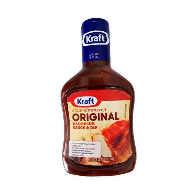 

Kraft Slow-simmered Original Barbeque Sauce & Dip